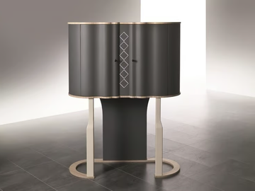 MISTRAL - Wooden bar cabinet by Carpanelli