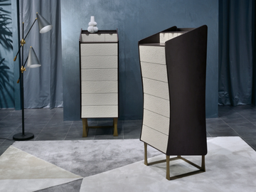 SILOUETTE - Wooden chest of drawers by Carpanelli