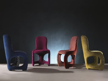 VENERE - Upholstered chair by Carpanelli