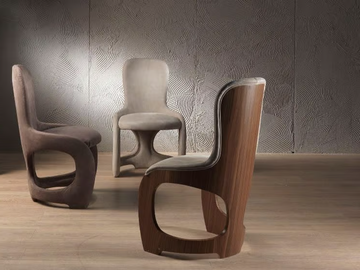 VENERE - Upholstered chair by Carpanelli