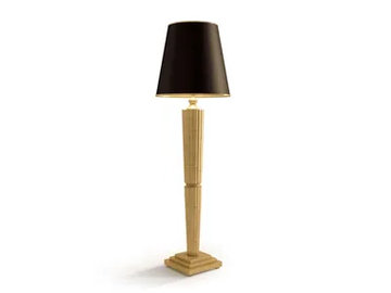 5477 - Wooden floor lamp by Carpanese Home