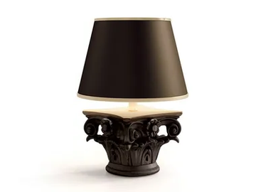 5481 - Wooden table lamp by Carpanese Home