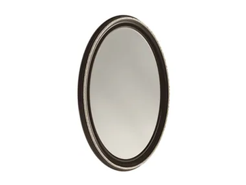 6029 - Oval framed wall-mounted mirror by Carpanese Home