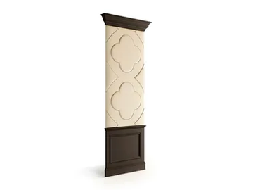6052 - Wooden and fabric boiserie by Carpanese Home