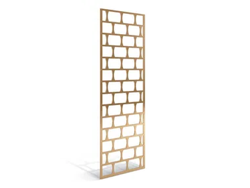 7157 - Metal room divider by Carpanese Home