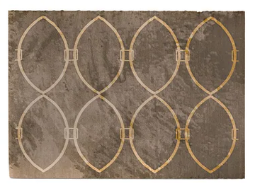 7460 - Rectangular rug with geometric shapes by Carpanese Home