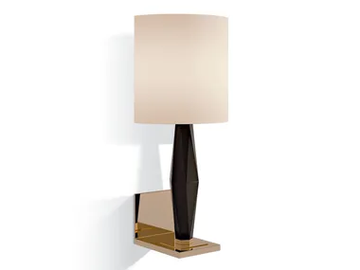 7483 - Indirect light metal and wooden wall lamp by Carpanese Home