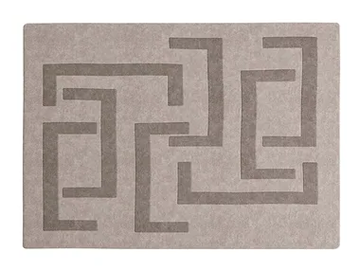 7940 - Rectangular rug with geometric shapes by Carpanese Home