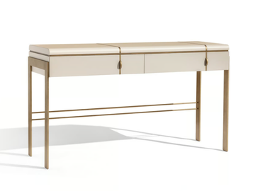 ALTHEA C - Rectangular wooden console table with drawers by Carpanese Home