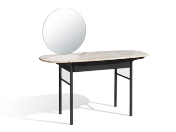 DELOREAN - Wooden dressing table with marble top by Carpanese Home