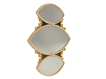 GEMMA 6285 - Framed wall-mounted mirror by Carpanese Home