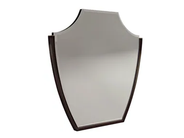 SCUDO 7024 - Framed wall-mounted mirror by Carpanese Home