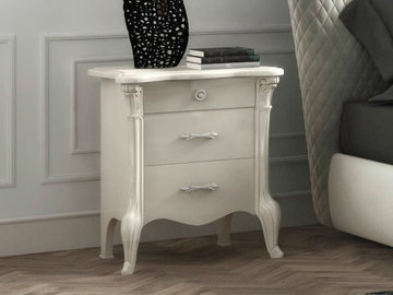 CITY - Bedside table with drawers by CASA +39