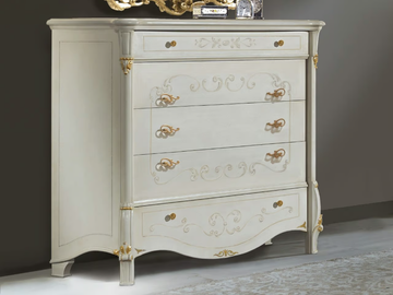 DIAMANTE - Wooden chest of drawers by CASA +39