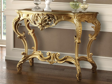 DIAMANTE - Wooden console table by CASA +39