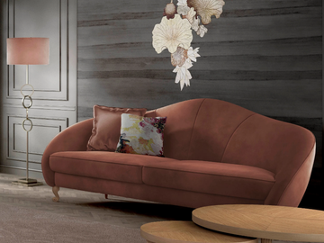 GIGLIO - 2 seater fabric sofa by CASA +39
