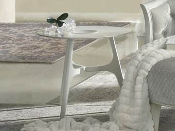 GIULIETTA - Round wooden coffee table by CASA +39