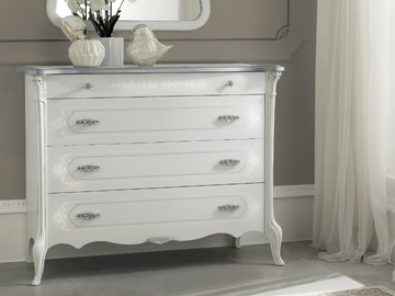 GIULIETTA - Wooden chest of drawers by CASA +39