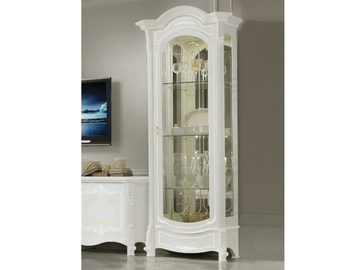 GIULIETTA - Wooden display cabinet with integrated lighting by CASA +39