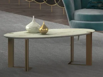 GOLD - Oval coffee table by CASA +39
