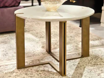 GOLD - Round coffee table by CASA +39