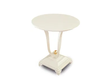 GOLD - Round wooden coffee table by CASA +39
