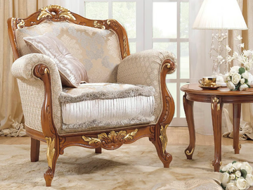 LA FENICE - Fabric armchair with armrests by CASA +39