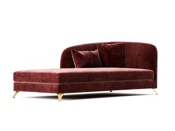MOON - Upholstered fabric day bed by CASA +39
