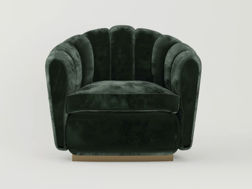 NEST - Fabric armchair with armrests by CASA +39