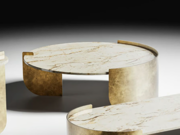 OSIRIS - Round ceramic coffee table by CASA +39