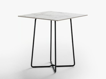 PEGASO - Square porcelain stoneware coffee table by CASA +39