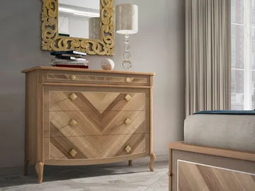 PRESTIGE 2 - Wooden chest of drawers by CASA +39