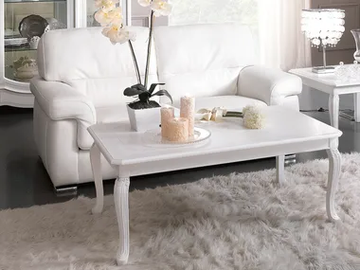 PRESTIGE - Rectangular wooden coffee table by CASA +39