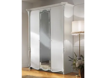 PUCCINI - Mirrored wooden wardrobe by CASA +39