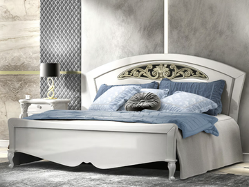 SMERALDO - Wooden double bed by CASA +39