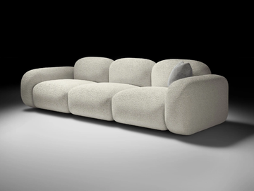 STONE - Fabric sofa by CASA +39