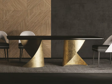 THOLOS - Rectangular wooden table by CASA +39