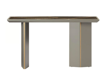 LORCA - Rectangular wooden console table by Casa Magna