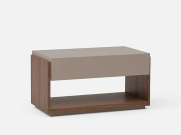 BARRETINI - Wooden bedside table by Casa