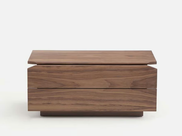 ISMARA - Rectangular wooden bedside table with drawers by Casa