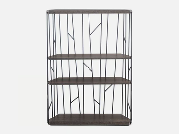NERITON - Open bookcase by Casa