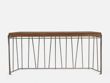 NERITON - Rectangular wooden console table by Casa