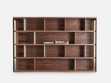 PILONE - Open wooden bookcase by Casa