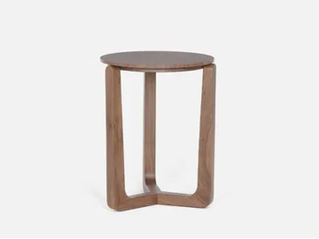 PLATI - Round wooden side table by Casa