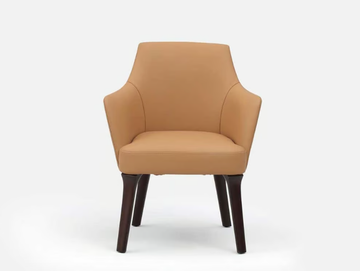 SALETTO - Upholstered restaurant chair with armrests by Casa