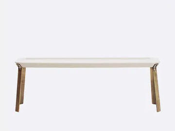 SALINA - Rectangular coffee table with tray by Casa