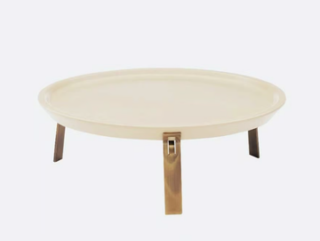 SALINA - Round coffee table with tray by Casa