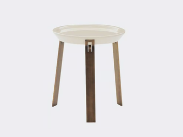 SALINA - Round side table with tray by Casa