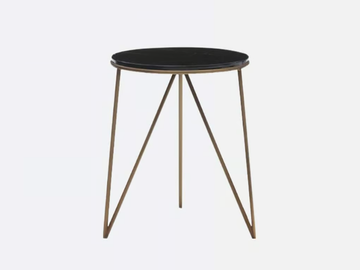 STROMBOLI - Round wooden side table by Casa