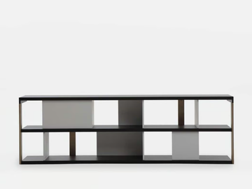 TREVISINA - Open wooden bookcase by Casa